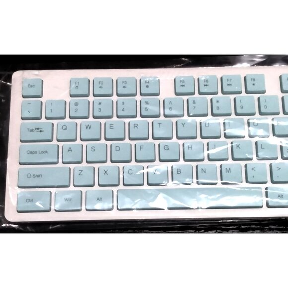 Wireless Full Size Keyboard & Mouse Set Ergonomic Design 2.4GHz Connection - Picture 6 of 15